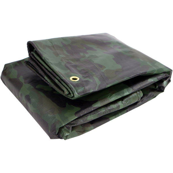 Heavy Duty Waterproof Camo Tarp – HydraBarrier