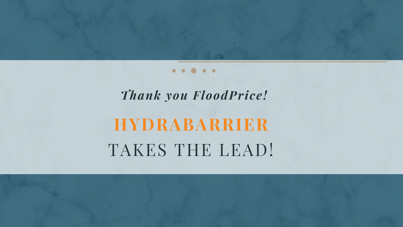 HydraBarrier Named #1 Flood Prevention System!